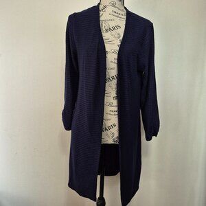 Burn out Striped Sweater